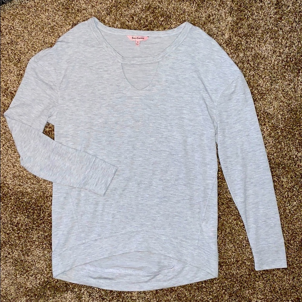 Grey long sleeve sweater